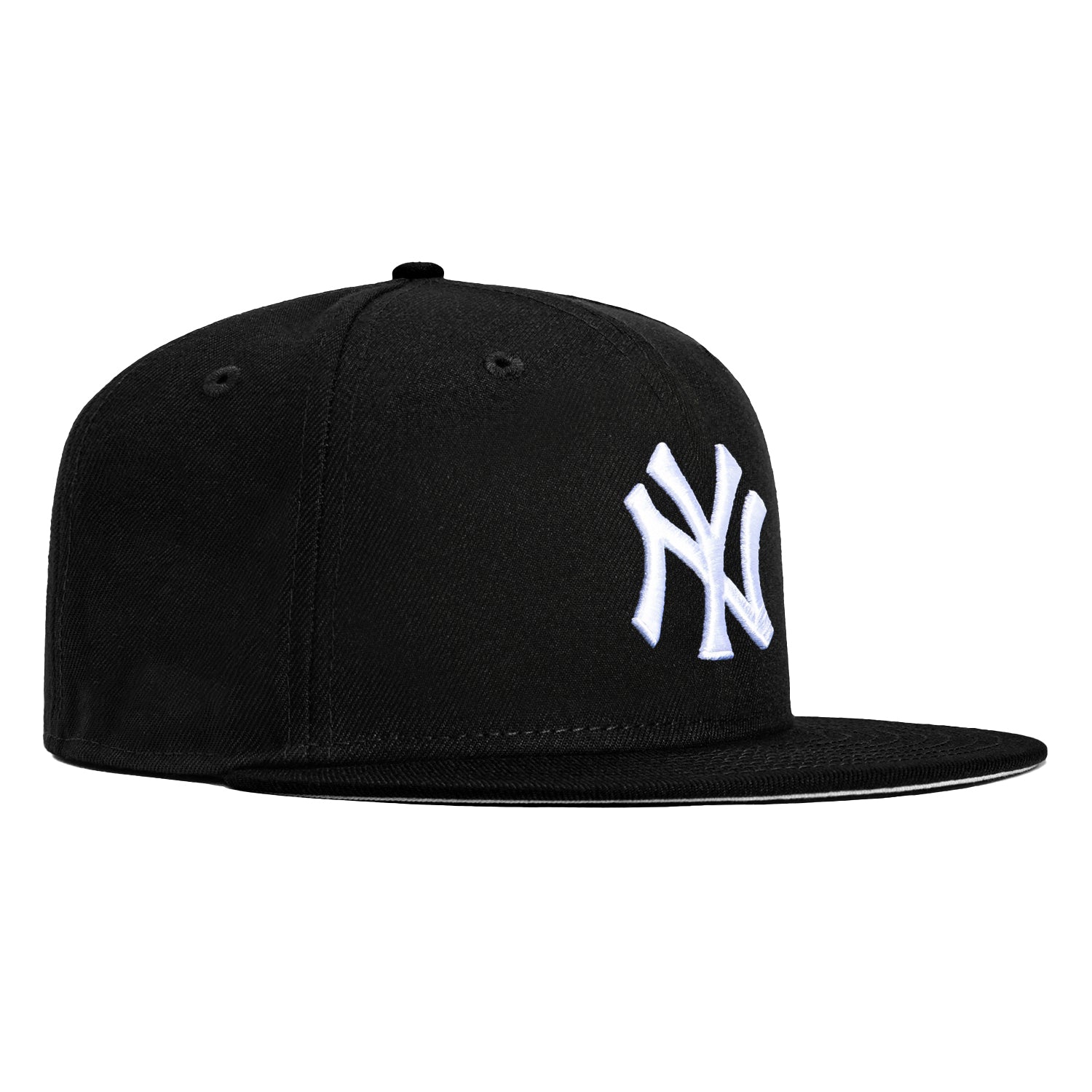 New Era 59Fifty New York Yankees Baseball Cap - Adjustable Black & White Snapback Hat for Men & Women | Perfect for Baseball Games, Streetwear Fashion & Sports Fans