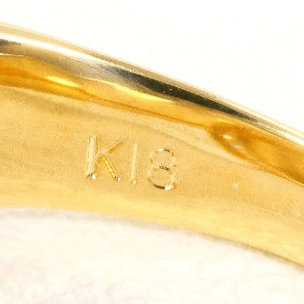 18K Yellow Gold Pearl Diamond Ring for Women - Elegant Bridal Jewelry, Wedding & Engagement Gift - Perfect for Anniversaries, Proposals & Special Occasions