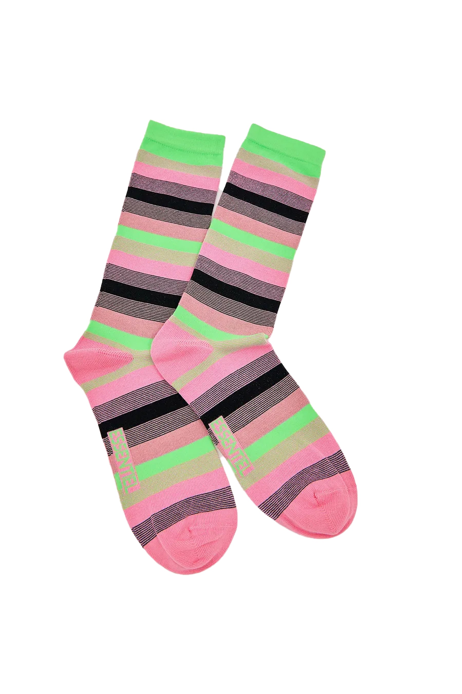 Essentiel Antwerp Flogo Sock - Trendy Colorful Lollipop Print Crew Socks for Women & Men - Perfect for Casual Wear, Gifts & Fashion Outfits