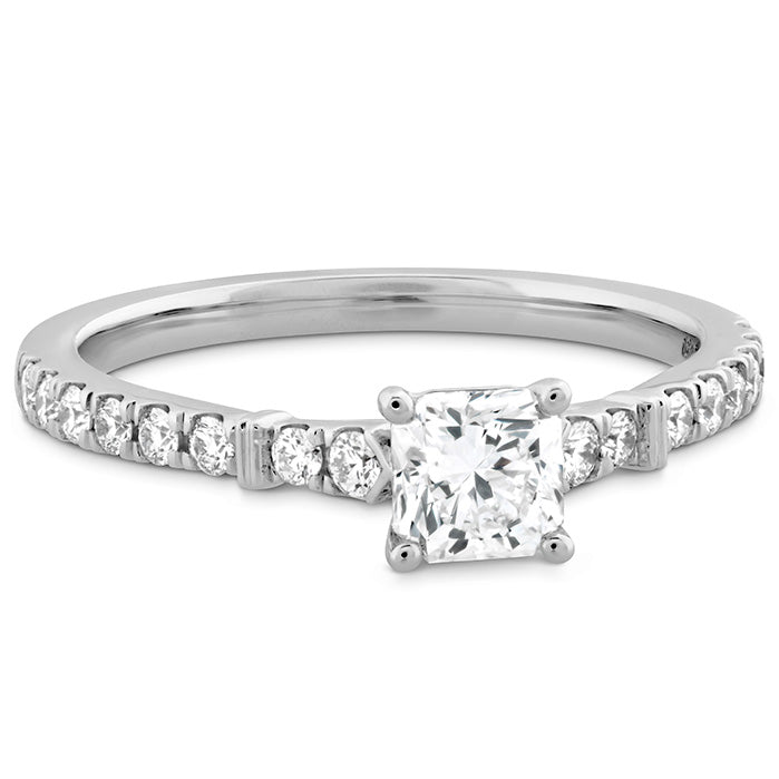 Hearts On Fire Cali Chic Dream Rope Engagement Ring - 14K White Gold Diamond Wedding Band for Women, Perfect for Proposals, Anniversaries & Romantic Occasions