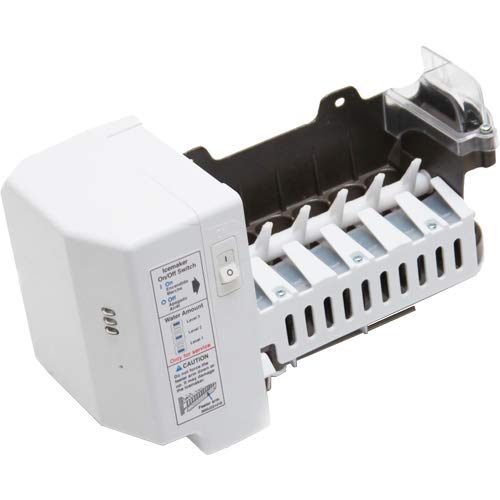 OEM Upgraded Replacement Ice Maker Assembly for Sears Refrigerator - Compatible with AEQ36756912 - Perfect for Kitchen Appliance Repair & Home Maintenance