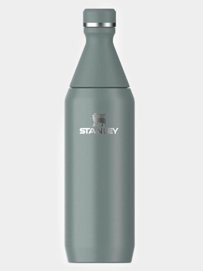 Stanley The All Day Slim Bottle (0.6L/20oz) - Insulated Stainless Steel Water Bottle for Hot & Cold Drinks - Perfect for Hiking, Gym, Office & Outdoor Activities