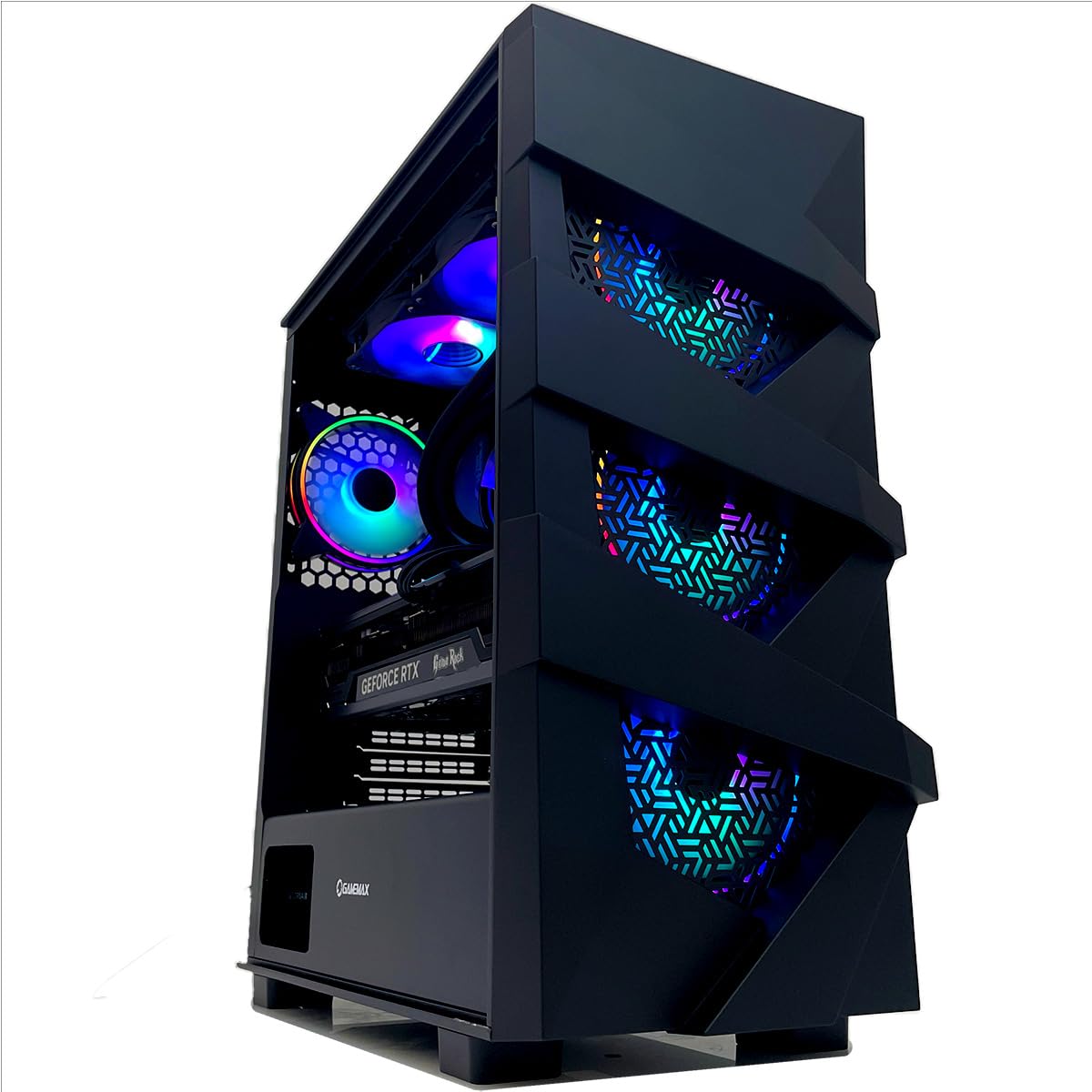 Ginger6 G6 Gaming PC ZEF43B-6TPX - AMD Ryzen 5 5600X, NVIDIA RTX 4070 Ti SUPER 16GB GPU, 2TB NVMe SSD + 1TB HDD, 16GB DDR4 RAM, WiFi 6, Windows 11 Home - Ultimate Gaming & Streaming Desktop for 4K Gaming, VR, and Content Creation