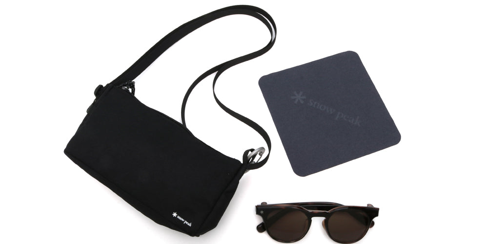 JINS x Snow Peak JINS Switch Flip Up 016 Sunglasses - Lightweight Polarized Outdoor Sports Glasses for Hiking, Cycling & Driving