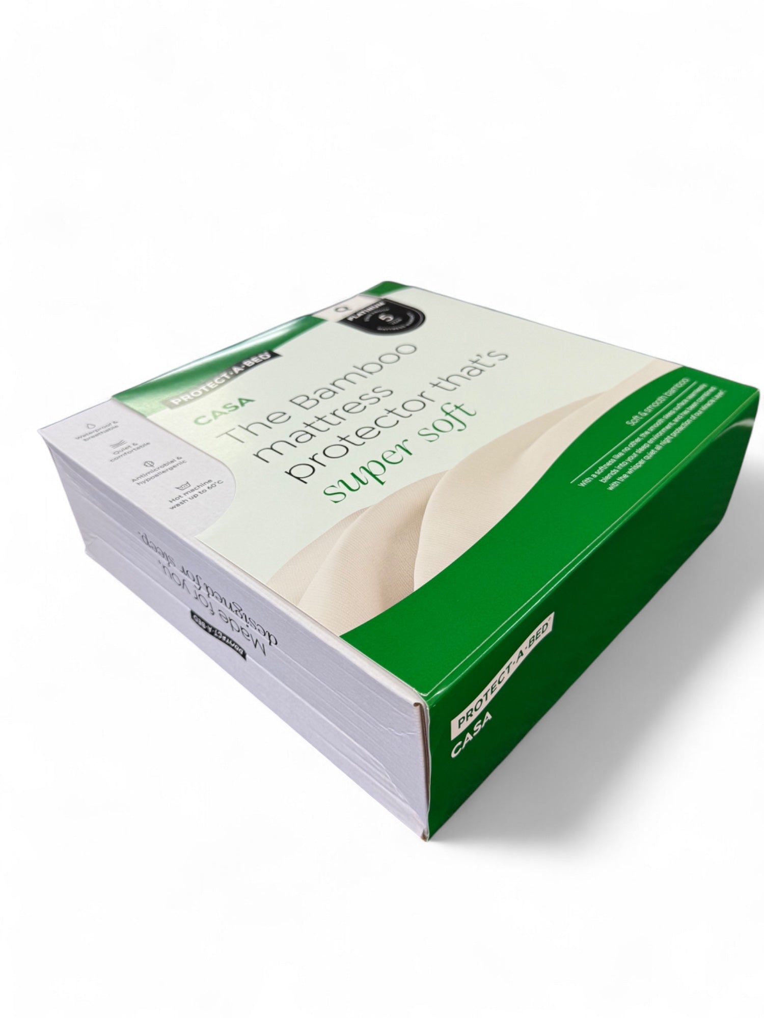 Waterproof Mattress Protector - Queen Size, Hypoallergenic, Breathable, Noiseless Bed Cover - Perfect for Allergy Relief, Bedwetting Protection & Luxury Hotel-Style Comfort