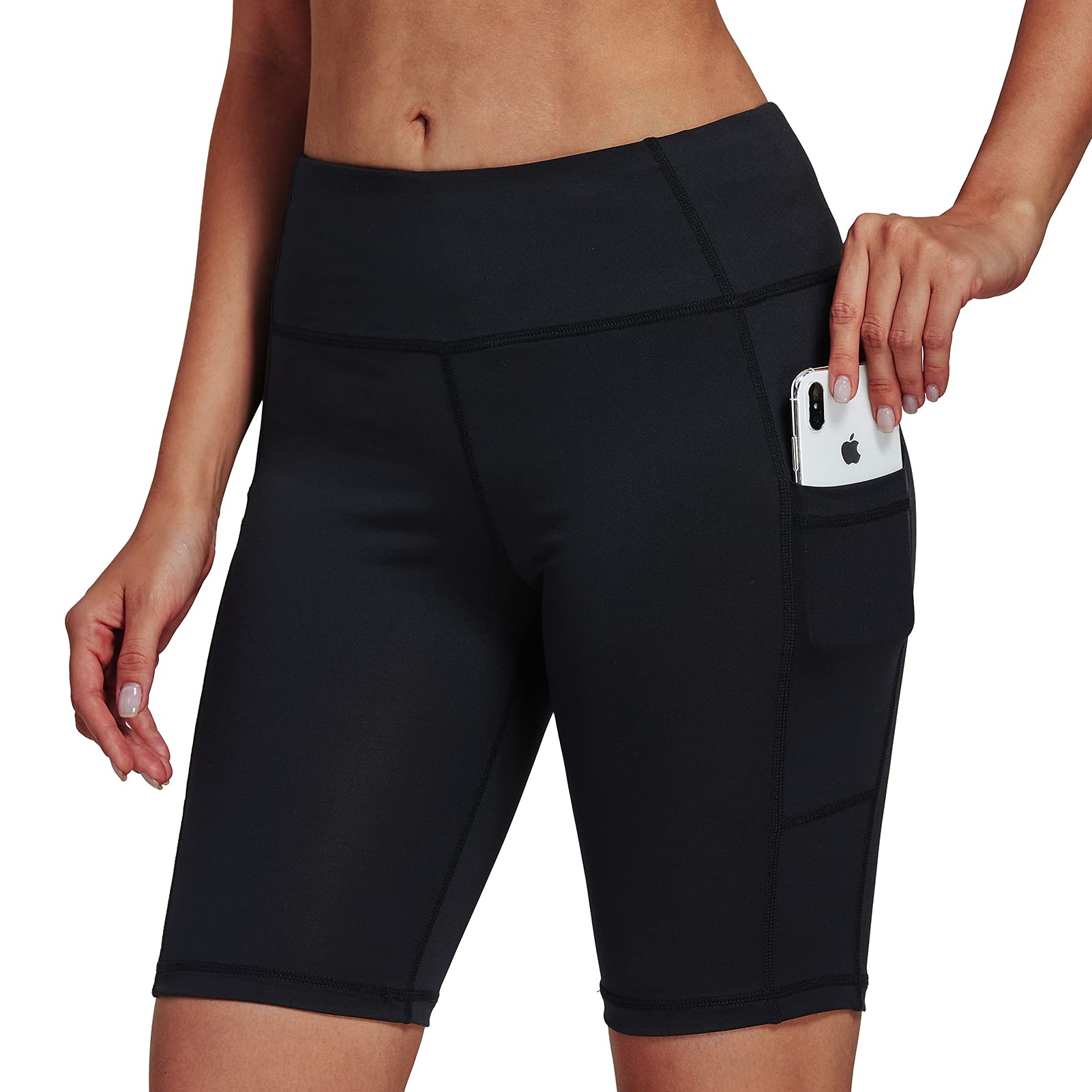 Jimilaka Women's High Waist Biker Shorts 2