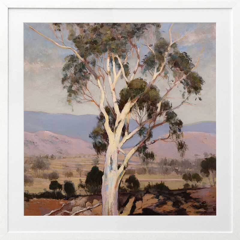 Dreaming of Down Under Framed Art Print - Australian Landscape Wall Decor for Living Room, Bedroom & Office