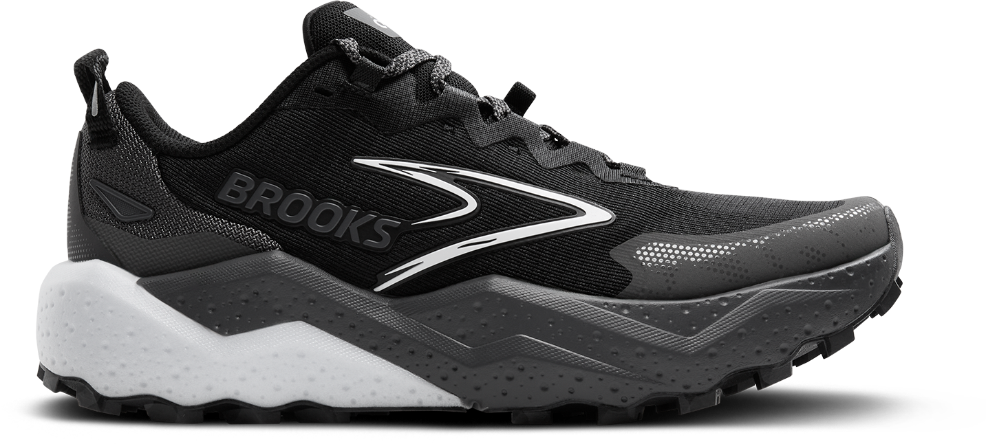 Women's Caldera 8 Running Shoes - Black/Blackened Pearl/White | Lightweight Cushioned Trail Sneakers for Hiking, Jogging & Outdoor Activities