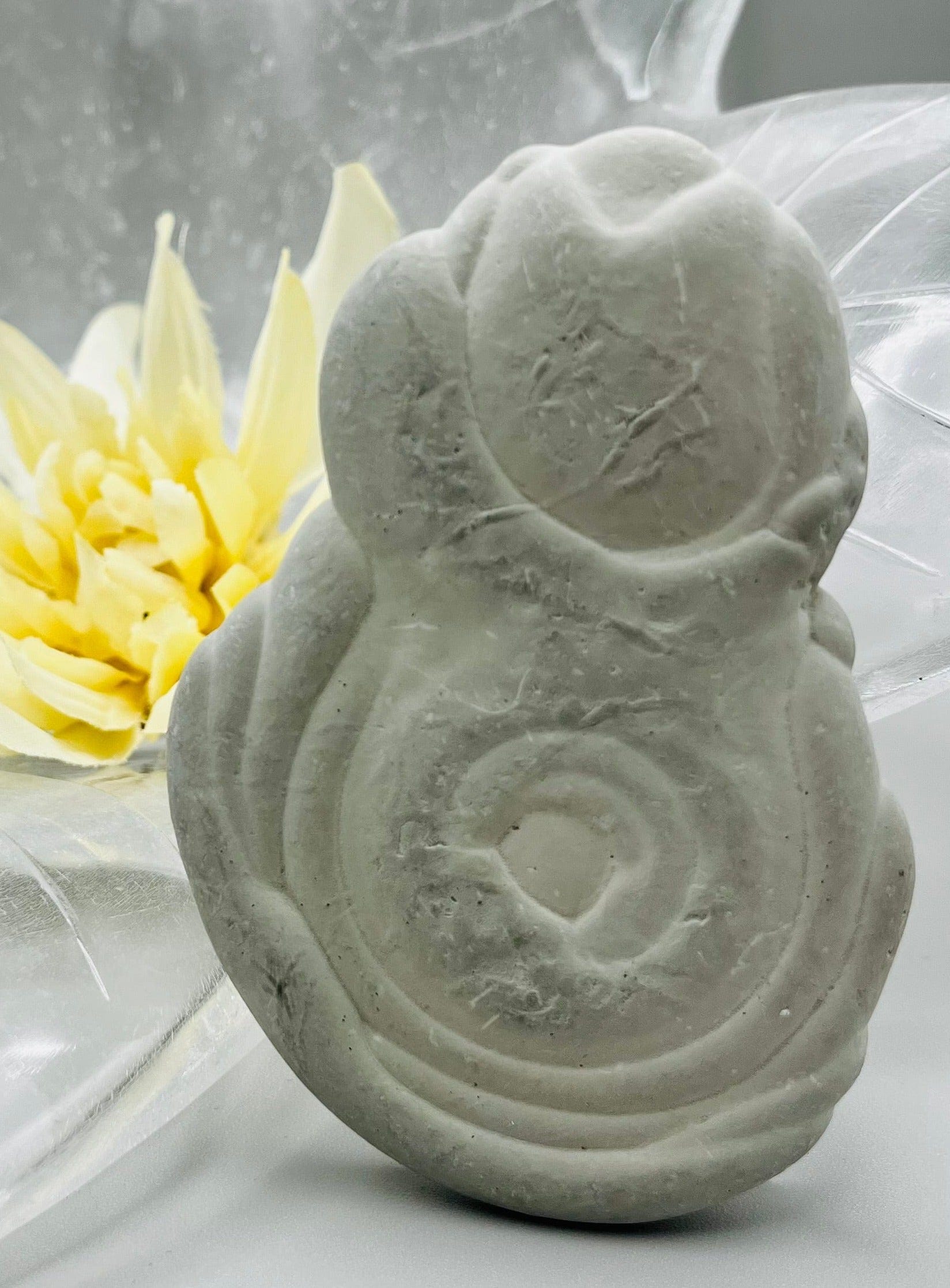 Natural Calcite Fairy Stone - Unique Healing Crystal for Meditation, Reiki & Energy Work - Perfect for Home Decor, Spiritual Gifts & Crystal Collectors