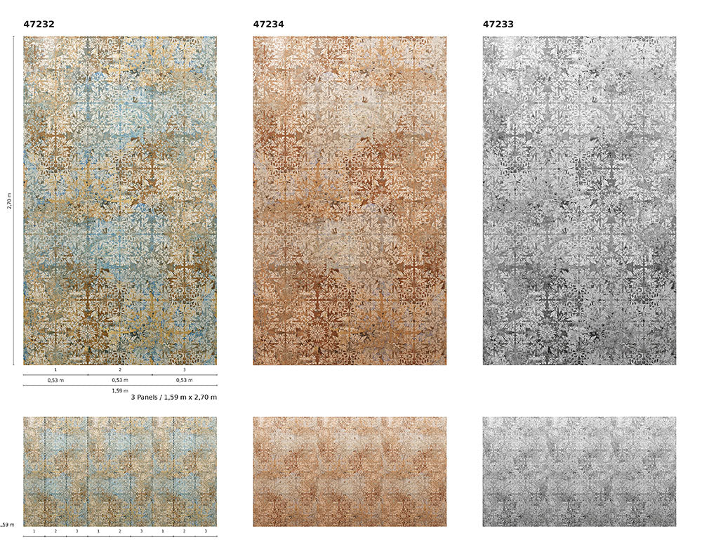 Smart Art Easy Oriental Tiles - Handmade Ceramic Wall Decor for Home & Office - Perfect for Living Room, Bedroom, Kitchen & Bathroom Decor