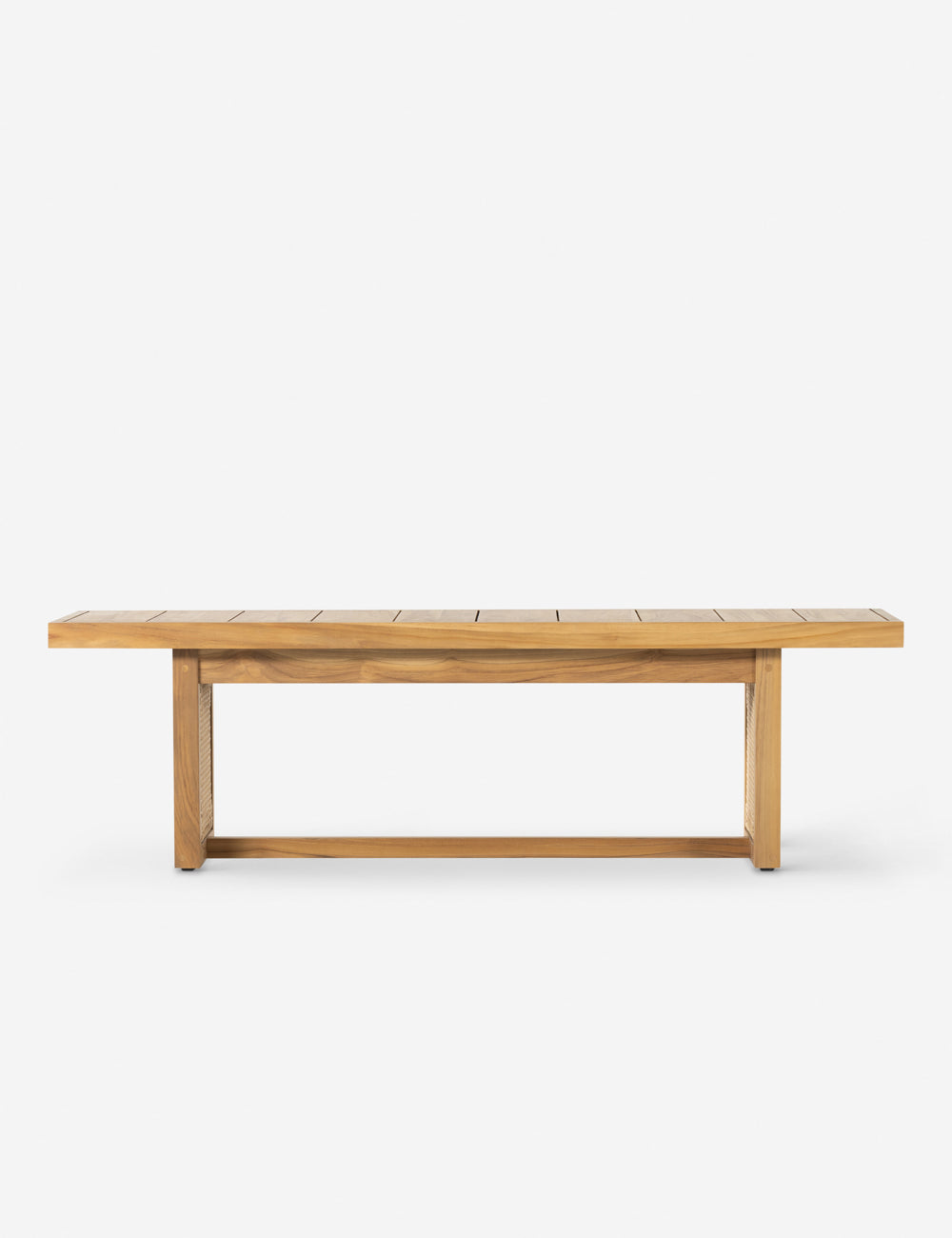Anson Indoor Outdoor Dining Bench - Weather-Resistant Patio & Garden Bench for Backyard, Deck, and Restaurant Seating