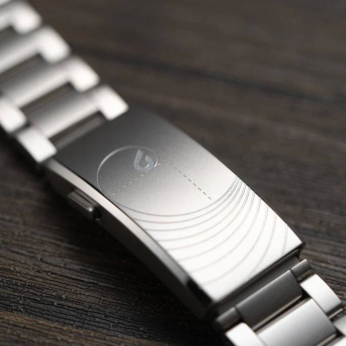 BOLDR Expedition Enigmath Bracelet - Durable Stainless Steel Watch for Men & Women - Waterproof Outdoor Adventure Gear - Perfect for Hiking, Travel & Everyday Wear