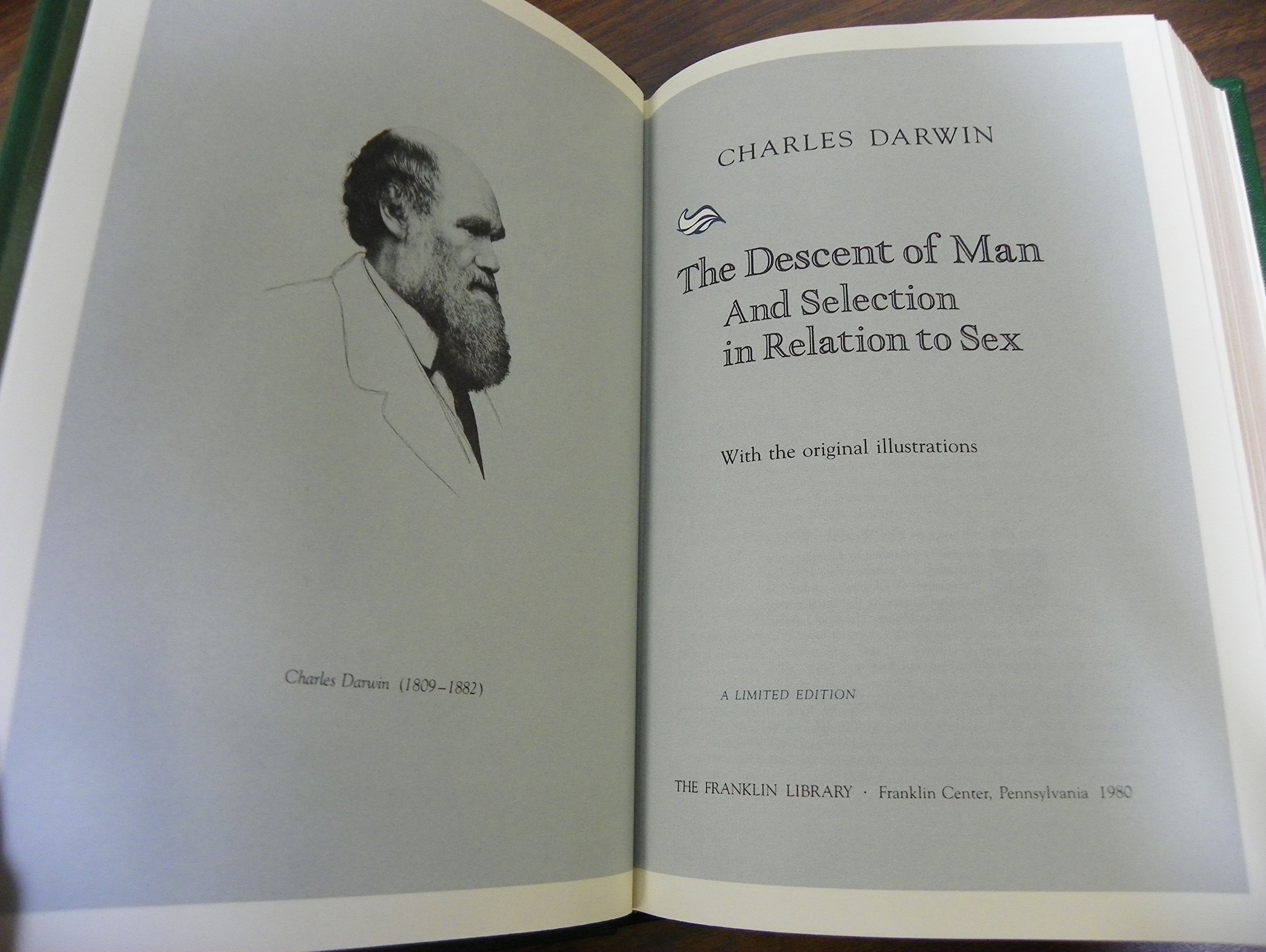 The Descent of Man and Selection in Relation to Sex - Charles Darwin's Evolutionary Science Book | Perfect for Anthropology Studies & Evolutionary Biology Research