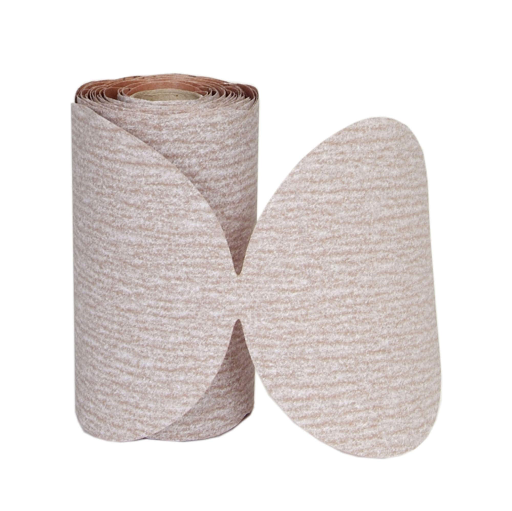 Norton 5-Inch 400 Grit Aluminum Oxide Sanding Stick & Disc Roll - Perfect for Woodworking, Metal Finishing, and DIY Home Projects