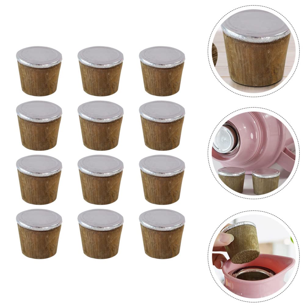 12-Piece Vacuum Insulated Bottle Cap Set - Reusable Water Kettle Stoppers & Plugs for Thermos, Tea Kettles & Travel Mugs - Perfect for Home, Office & Outdoor Activities