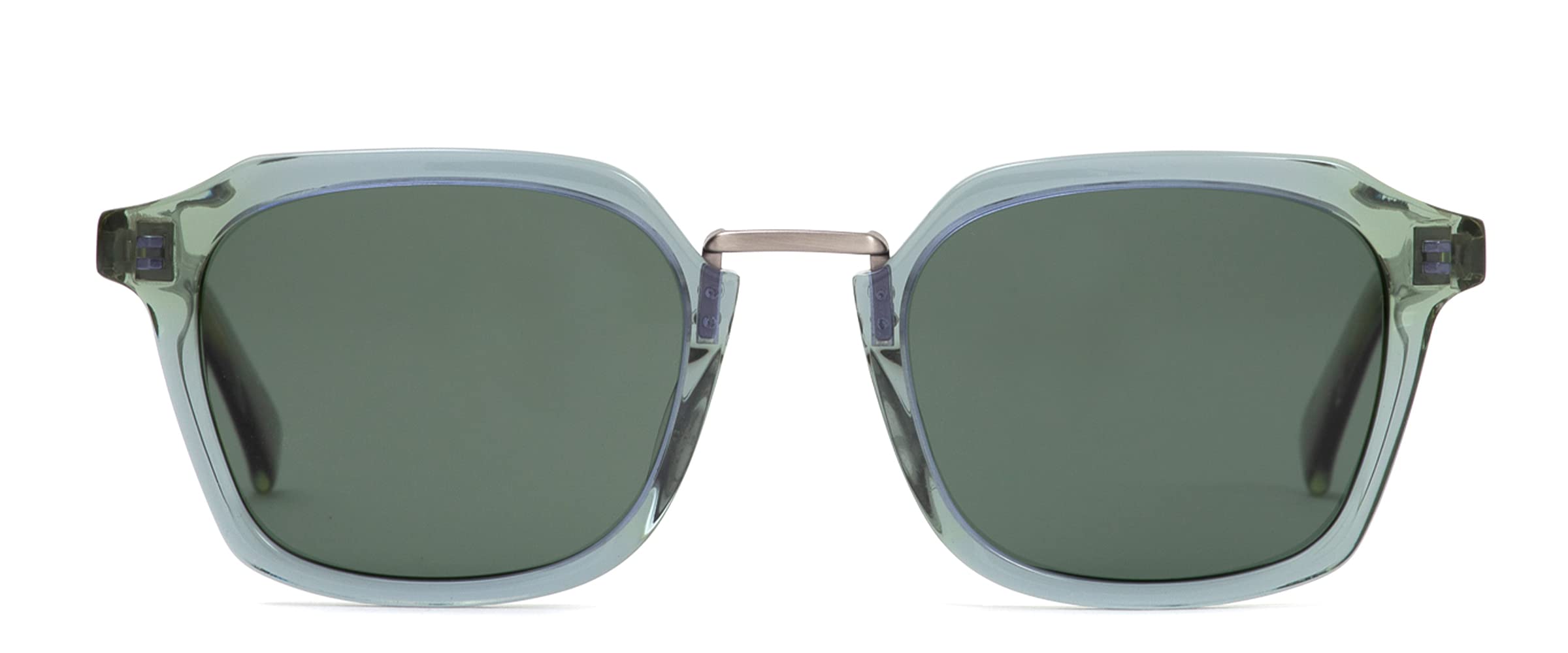 OTIS Eyewear Modern Ave Polarized Mineral Glass Sunglasses for Men & Women - UV Protection, Fashionable Outdoor & Driving Shades for Beach, Travel & Sports