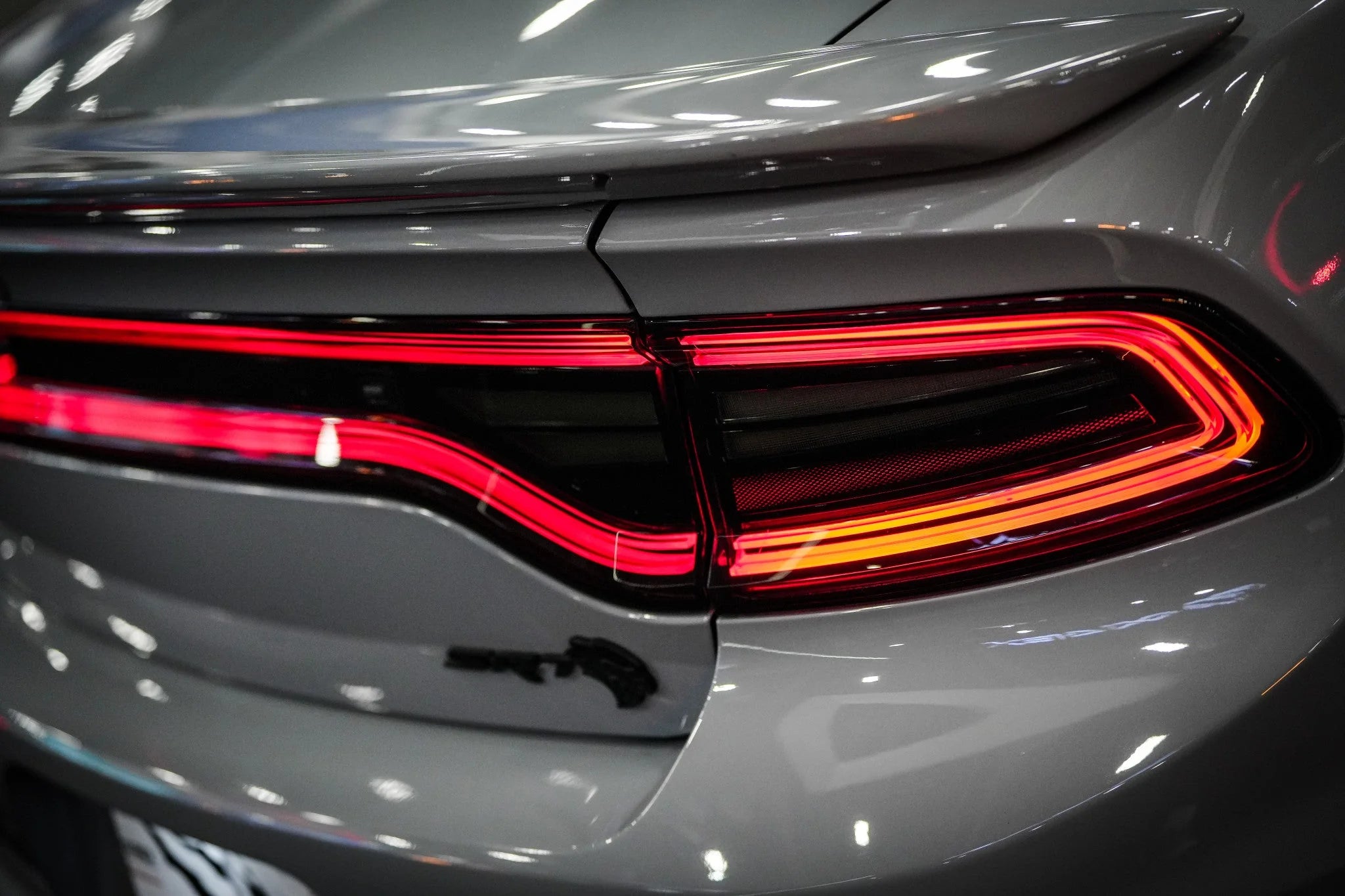 AlphaRex NOVA Prismatic LED Tail Lights (Alpha Black) for Dodge Charger 2015-2023 - Smoked Lens, Plug & Play Installation - Perfect for Night Driving & Car Customization
