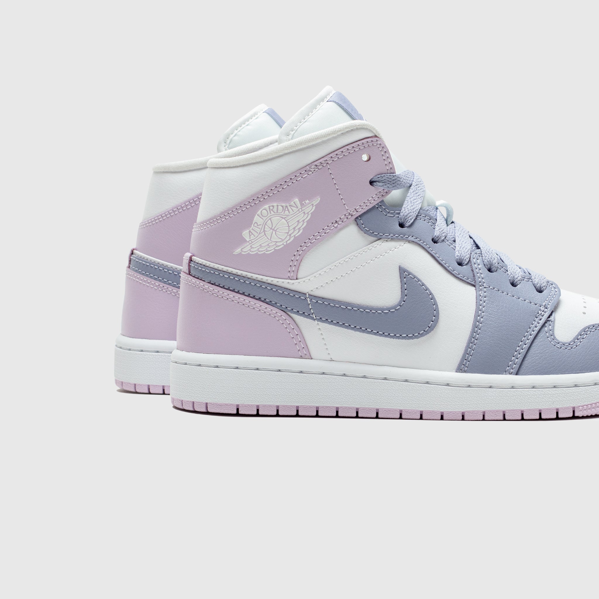 WMNS Air Jordan 1 Mid Indigo Haze Sneakers - Women's Basketball Shoes for Casual Wear & Street Style Fashion