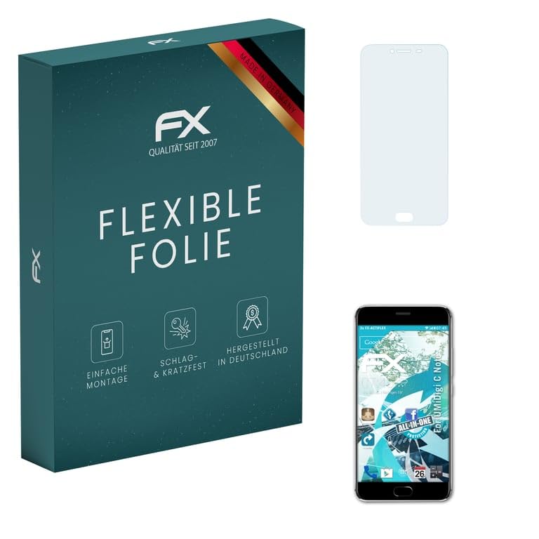 UMiDigi C Note Screen Protector - Ultra Clear & Flexible FX Film (3-Pack) - Anti-Scratch, Bubble-Free Protection for Everyday Use, Work & Travel