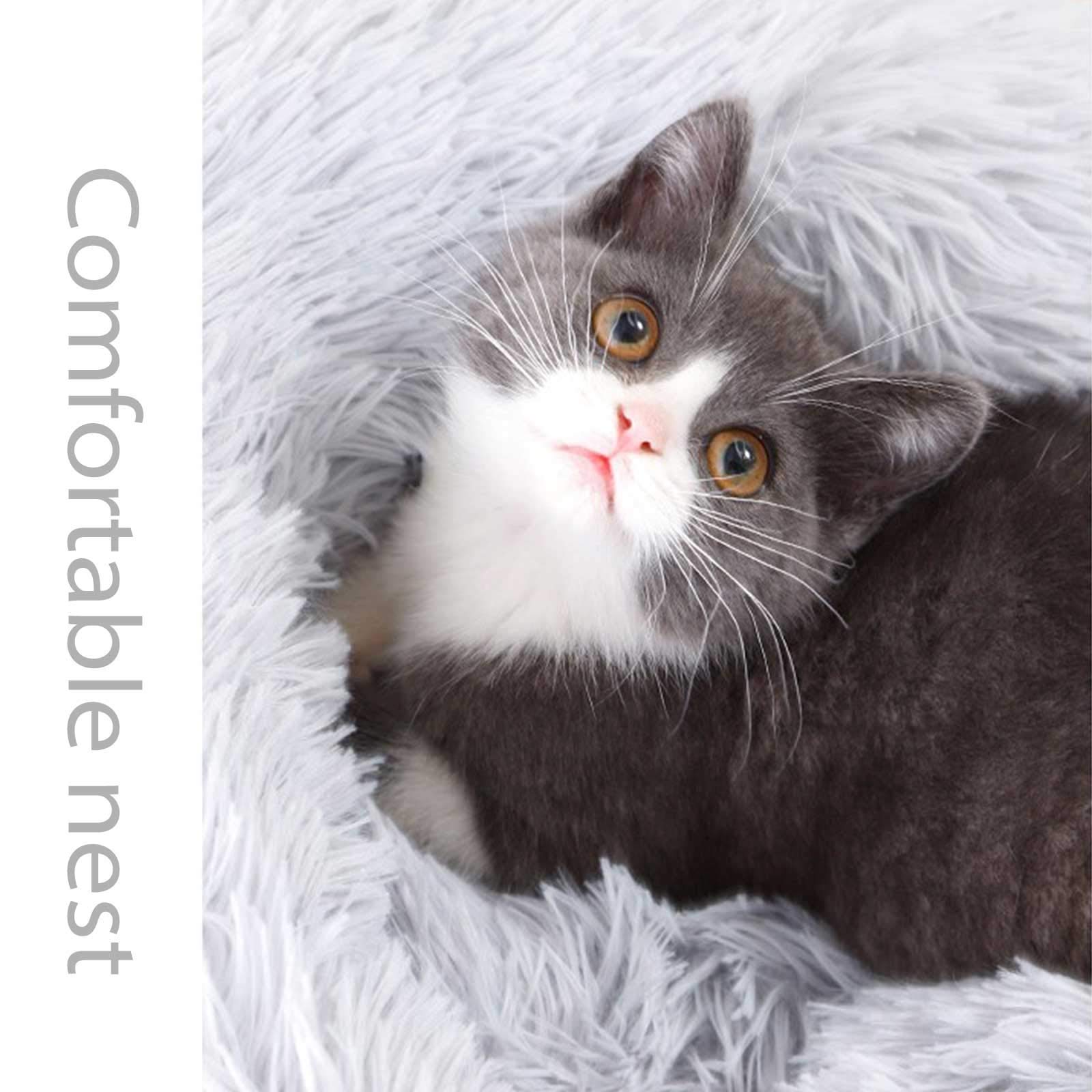 **Cozy Pet Cave Bed for Dogs & Cats - Warm & Soft Sleeping Bag, Cuddly Nest for Puppies & Kittens - Perfect for Indoor Use, Crate Training & Cold Weather Comfort**