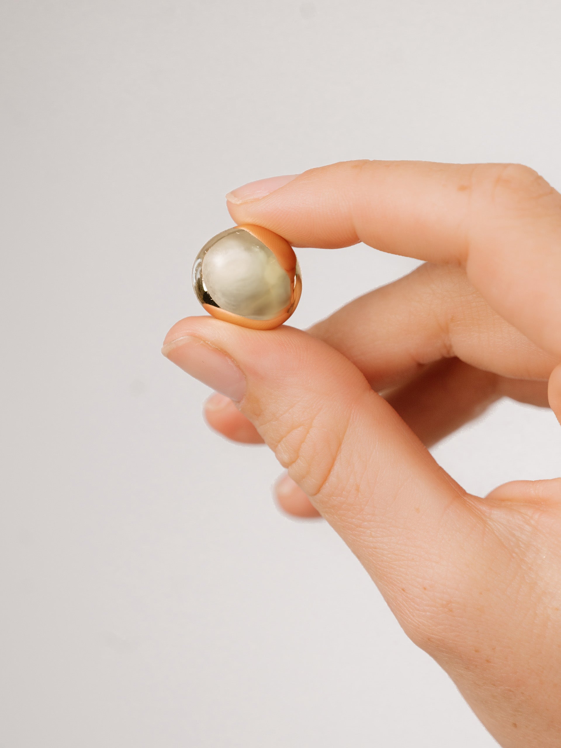 Polished Pebble Stud Earrings for Women - Natural Stone Dainty Jewelry - Perfect for Everyday Wear & Gift Giving