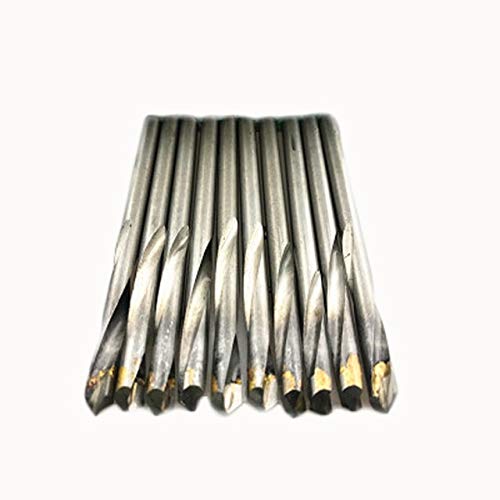 High-Quality 3mm Carbide Drill Bit Set - 10Pcs Round Handle Power Tool Accessories for DIY, General Building & Engineering Projects | Perfect for Woodworking, Metal Drilling & Home Renovation