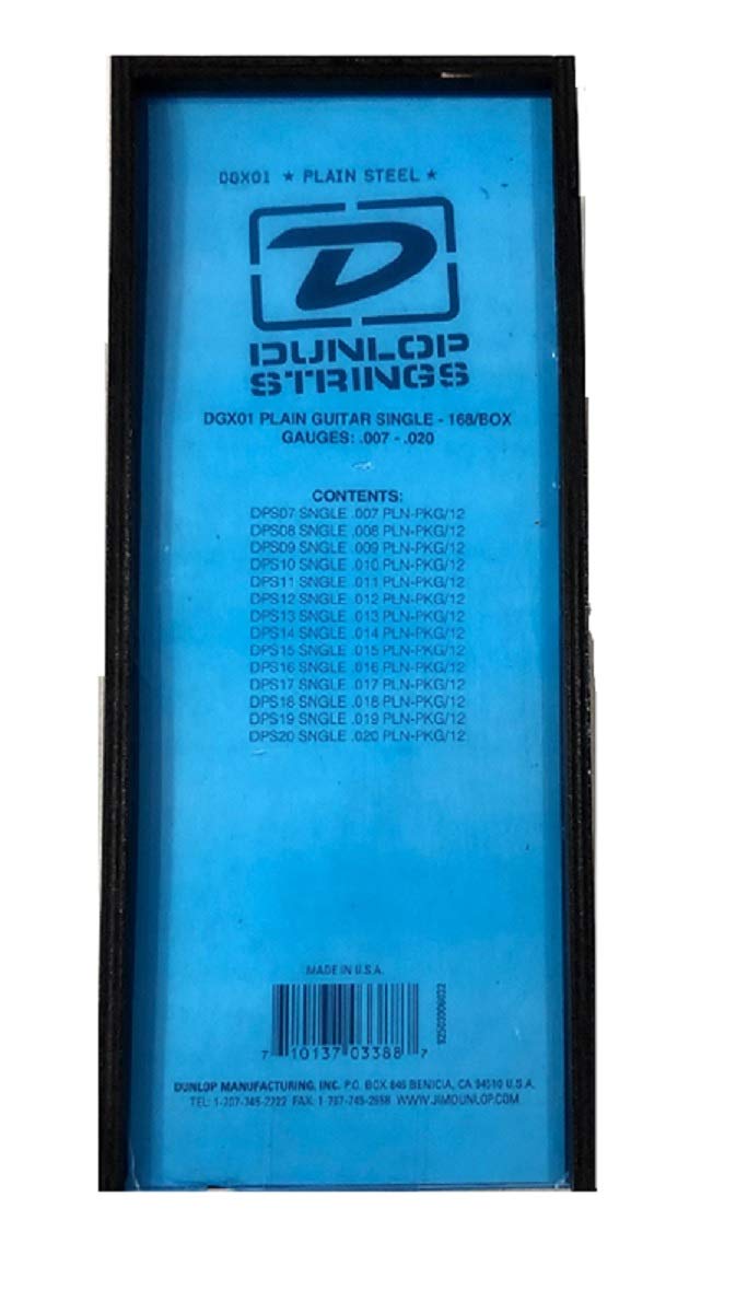 DUNLOP DGX01 Acoustic Guitar Strings - 12-Pack (288 Strings per Box) | Premium Quality for Smooth Play & Rich Tone | Perfect for Beginners, Professionals & Live Performances