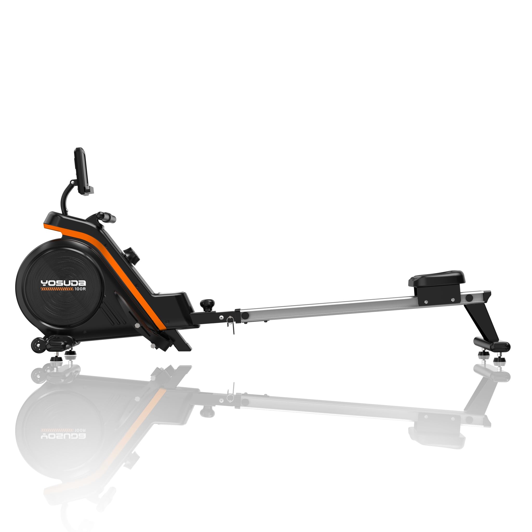 YOSUDA Magnetic Rowing Machine for Home Gym - 350lbs Weight Capacity, Bluetooth Connectivity, Foldable Design | Perfect for Full-Body Workout, Cardio Training & Small Spaces