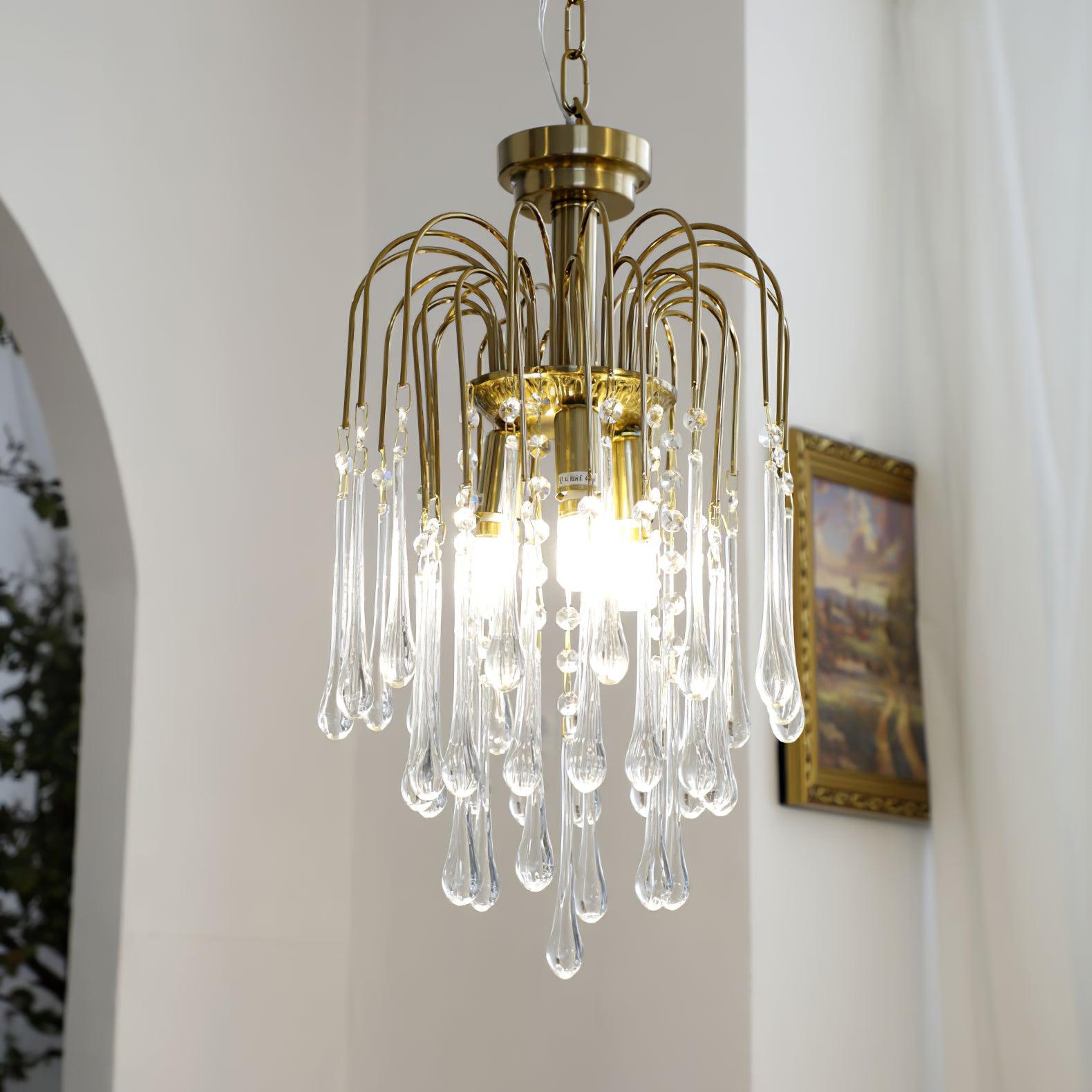 Elegant Maltose Crystal Chandelier - Modern Luxury Lighting for Dining Room, Living Room & Bedroom