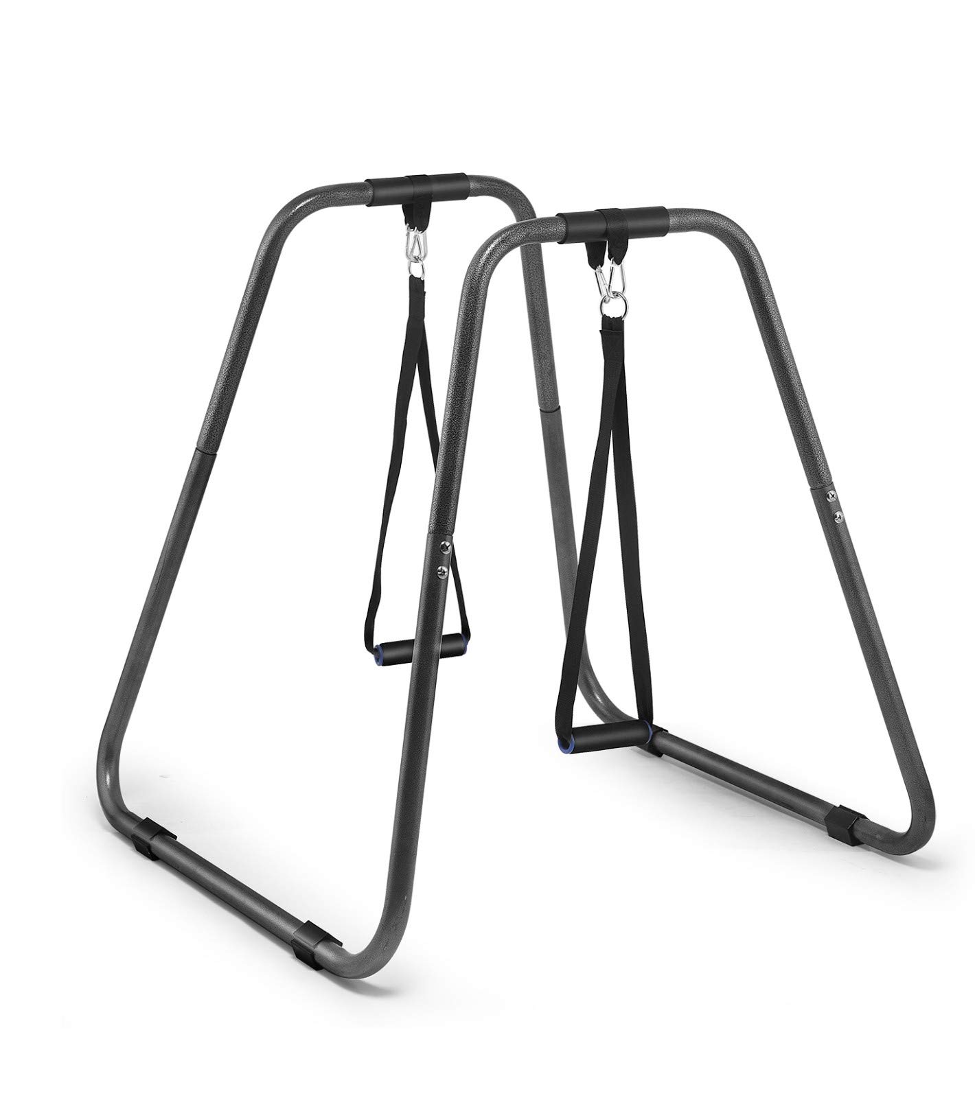 Premium Dipping Station for Fitness & Strength Training - Adjustable Dip Bar with Slings & Loops - Perfect for Home Gym, CrossFit & Bodyweight Exercises