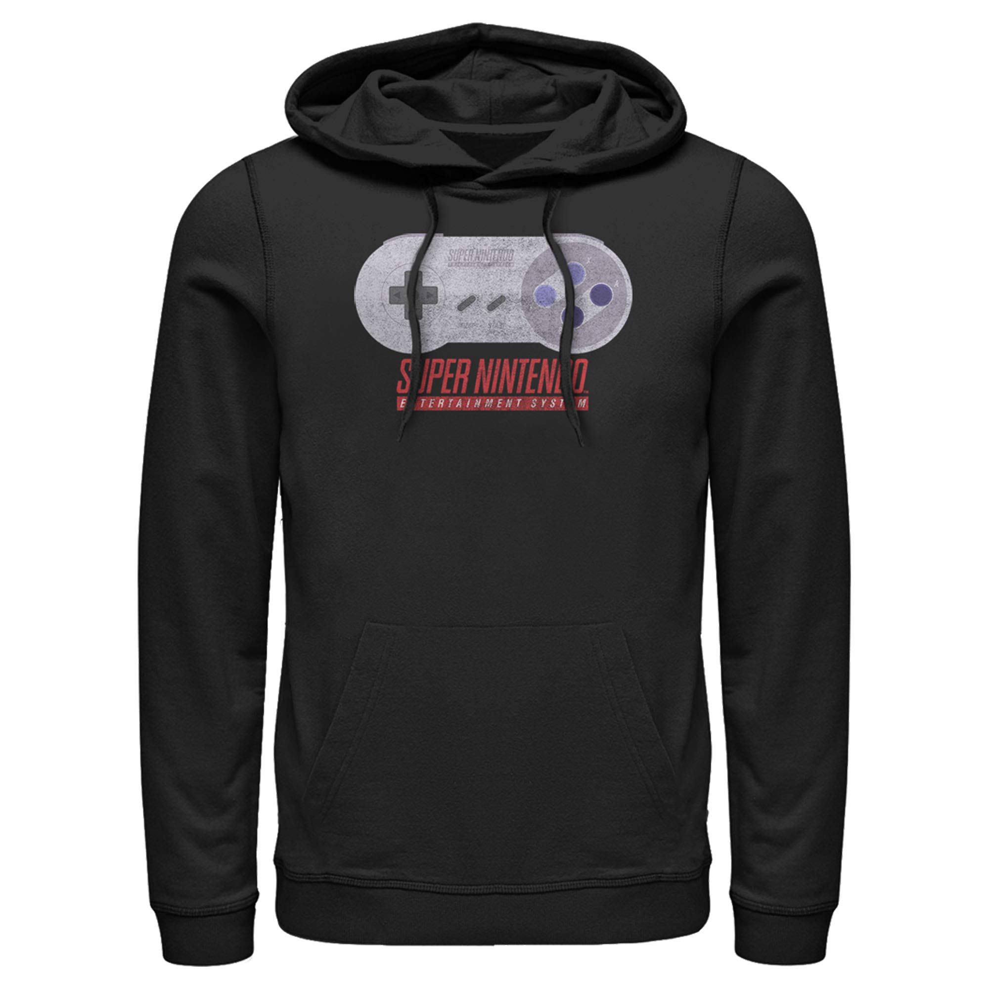 Men's SNES Controller Hoodie - Retro Gaming Sweatshirt for Fans