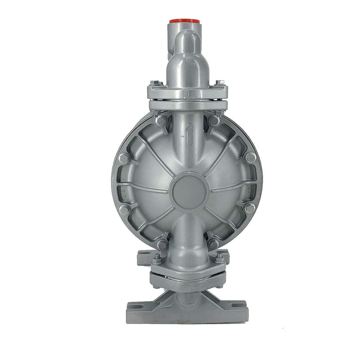 1.5 Inch Double Diaphragm Pump - 44GPM Air Operated Diaphragm Pump, Aluminum Alloy Construction for Low Viscosity Fluids - Ideal for Diesel, Kerosene & Waste Oil Transfer in Industrial, Agricultural and Marine Applications
