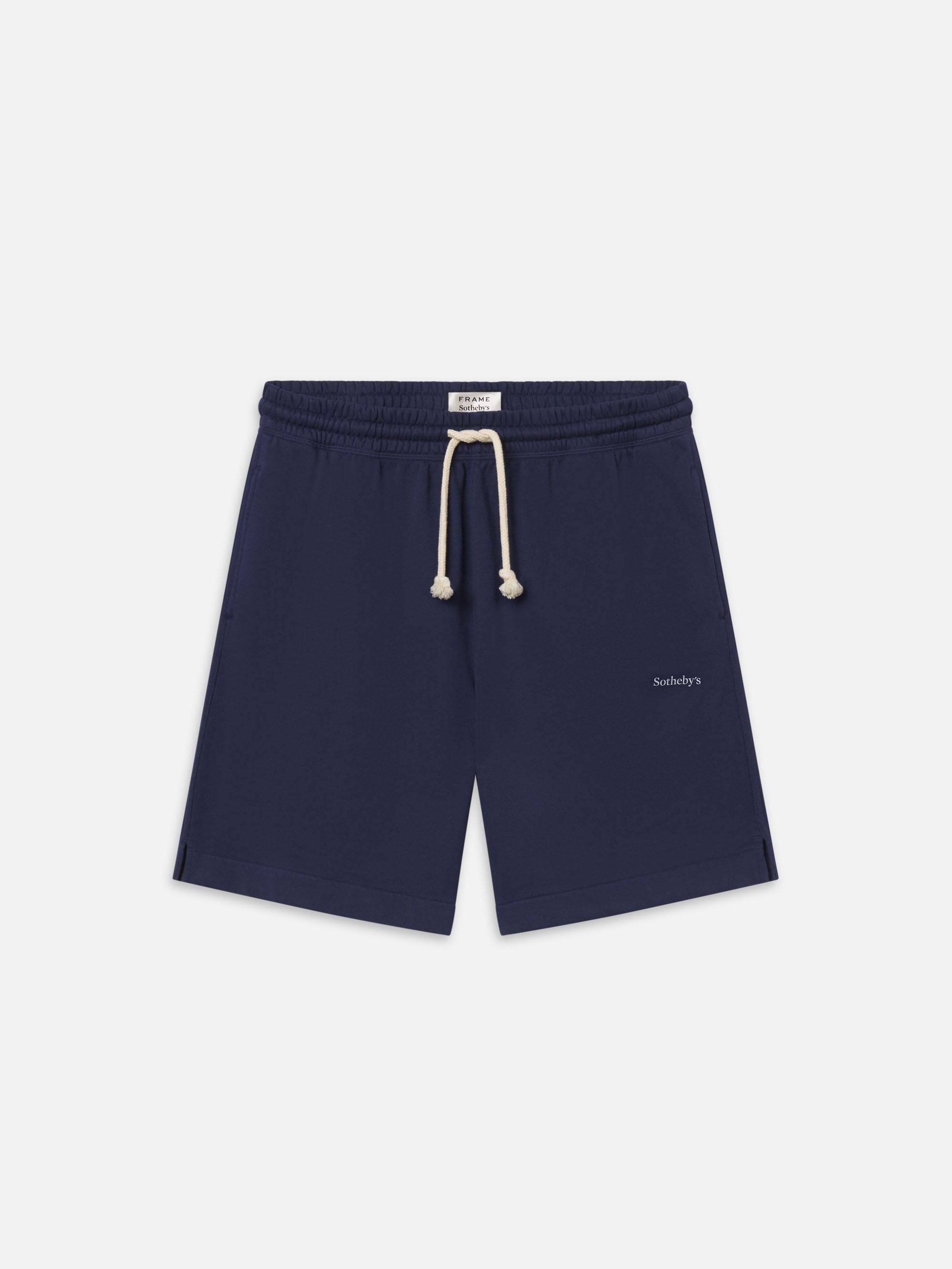 Sotheby's Men's Sweat Shorts - Navy Blue Casual Athletic Shorts for Gym, Running & Lounge Wear