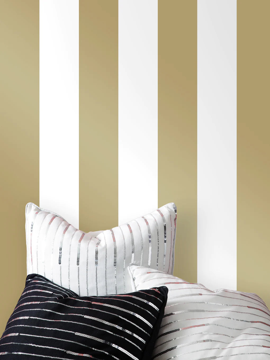 Single Stripe Peel and Stick Wallpaper Border - Self-Adhesive Decorative Wall Trim for Bedroom, Nursery, Living Room & Home Decor