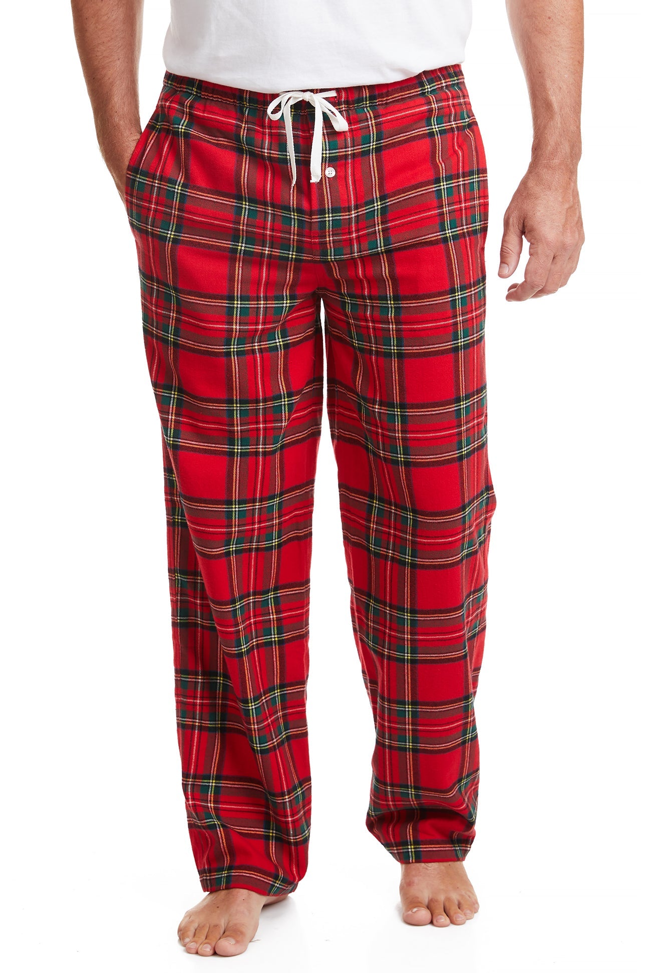 Royal Stewart Tartan Flannel Sleep Pants - Cozy Winter Pajama Bottoms for Men & Women | Perfect for Lounging, Sleeping & Cold Weather Comfort
