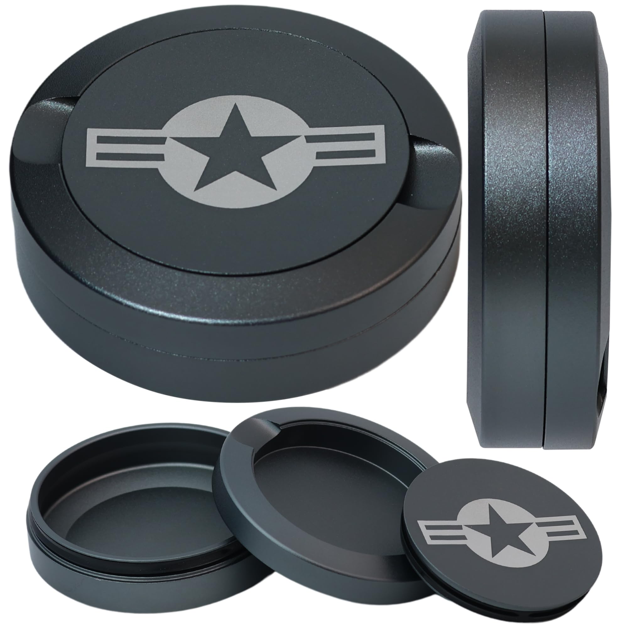 Premium Airtight Metal ZYN Can Holder - Smell Proof Snus Container for ZYN Nicotine Pouches | Durable & Portable | Perfect for Travel, Work, or Outdoor Activities | Great Gift for Men & Snus Enthusiasts