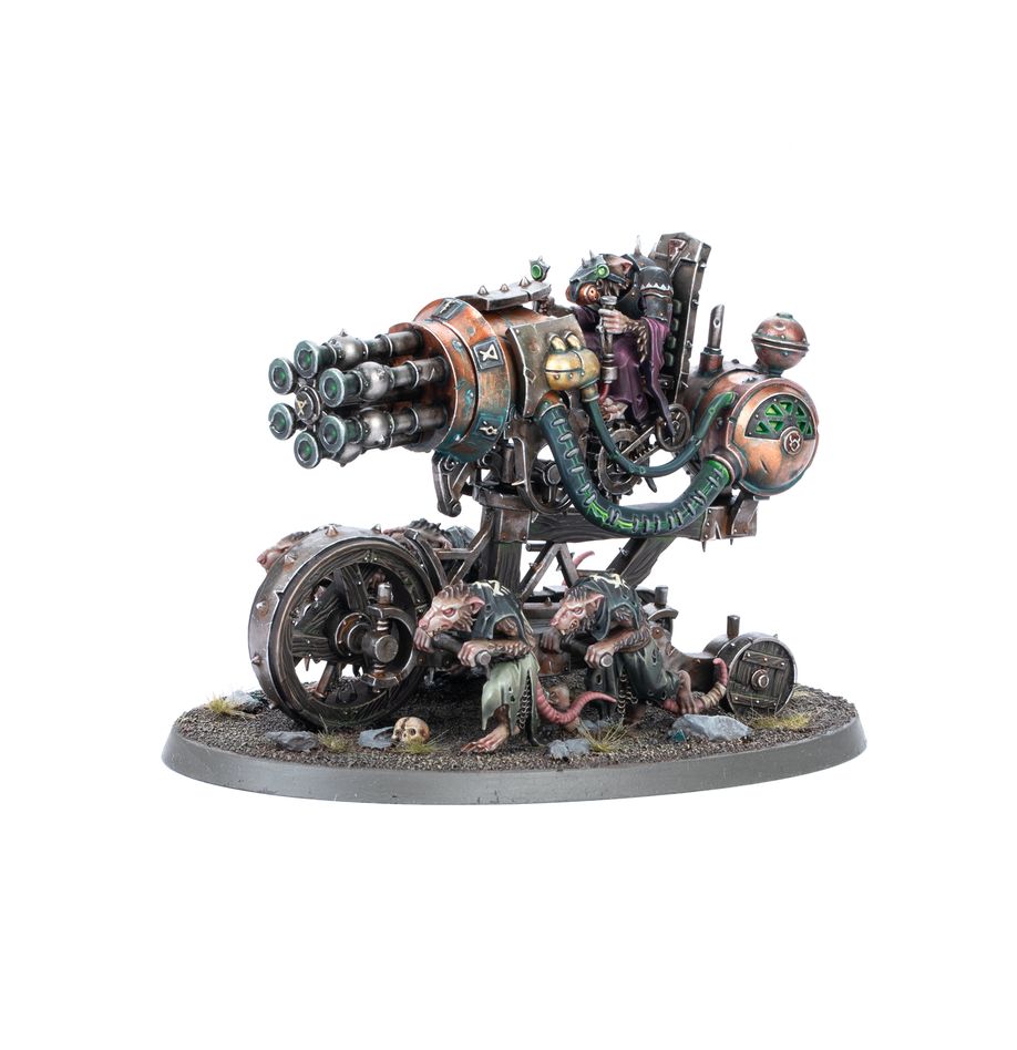 Age of Sigmar Skaven: Ratling Warpblaster - Warhammer Miniature for Tabletop Gaming & Collectors | Perfect for Fantasy Battles and Wargaming Scenes