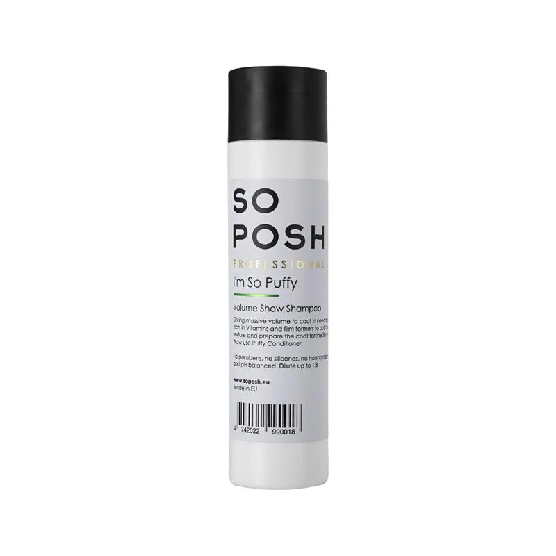 So Posh I'm So Puffy Volumizing Shampoo for Fine Hair - 3 Sizes (8oz, 16oz, 32oz) - Sulfate-Free & Paraben-Free Hair Care for Daily Volume Boost - Perfect for Thin, Flat Hair & Special Occasions