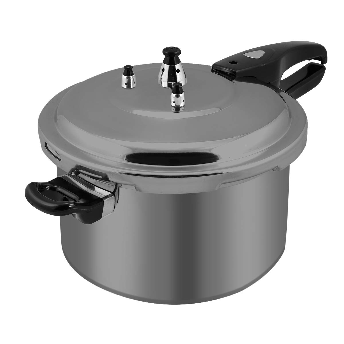 Barton 7.4 Quart Pressure Canner with Release Valve - Stainless Steel Pressure Cooker Pot for Fast Cooking, Canning & Preserving - Stovetop Safe for Home, Camping & Emergency Food Prep (7.4Qt, Titanium)