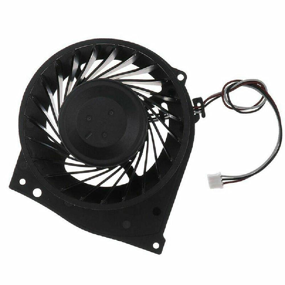 PS3 Super Slim Cooling Fan Replacement - KSB0812HE Internal Plastic Fan for Sony PlayStation 3 Repair - Gaming Accessory for Enhanced Console Performance & Heat Dissipation