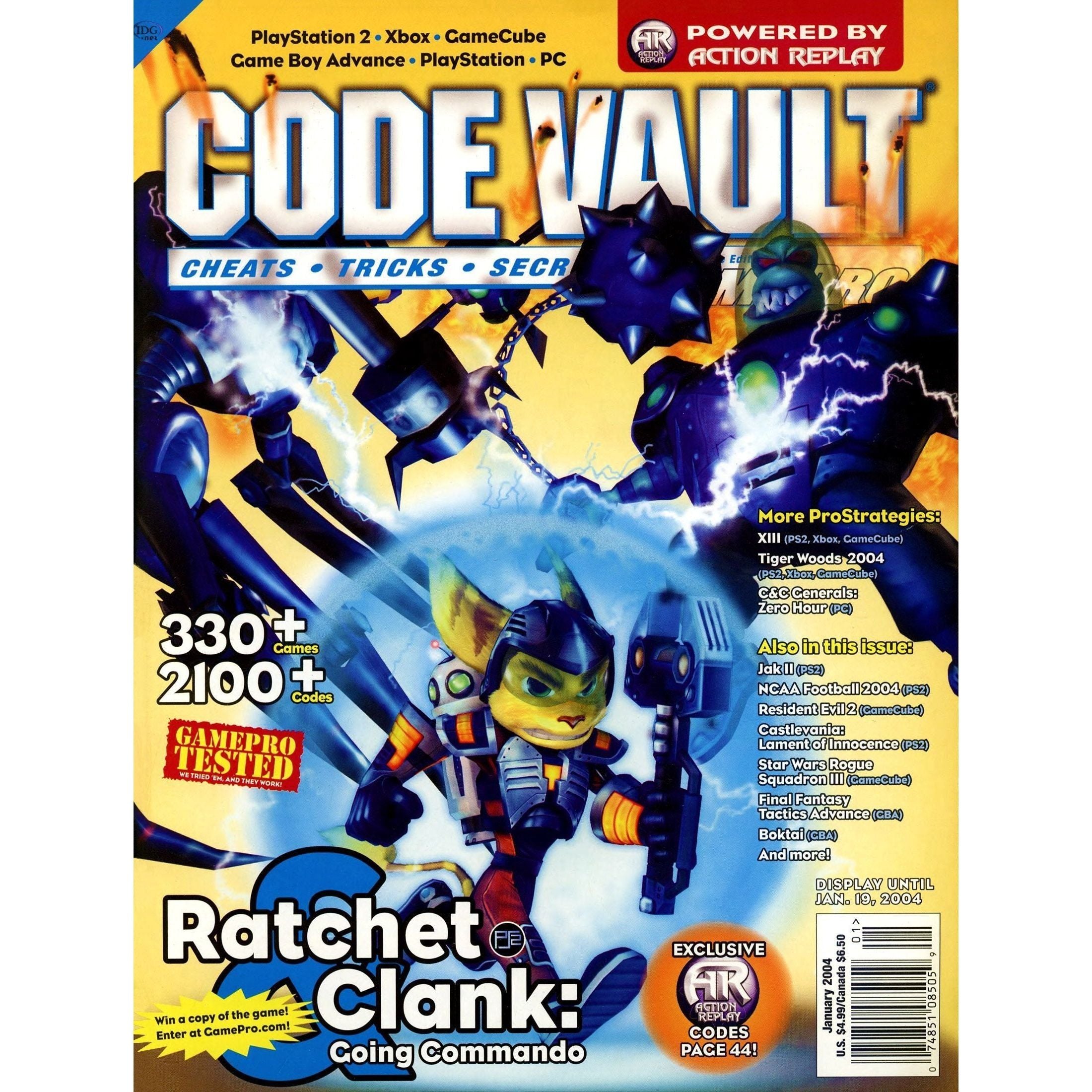 Code Vault January 2004 - Premium Digital Security Software for Online Protection | Secure Your Data & Transactions