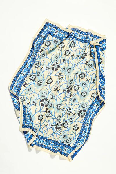 Floral Bandana Scarf - Stylish & Versatile Fashion Accessory for Women, Men - Perfect for Headband, Neck Scarf, Hair Wrap, Face Covering & Outdoor Activities