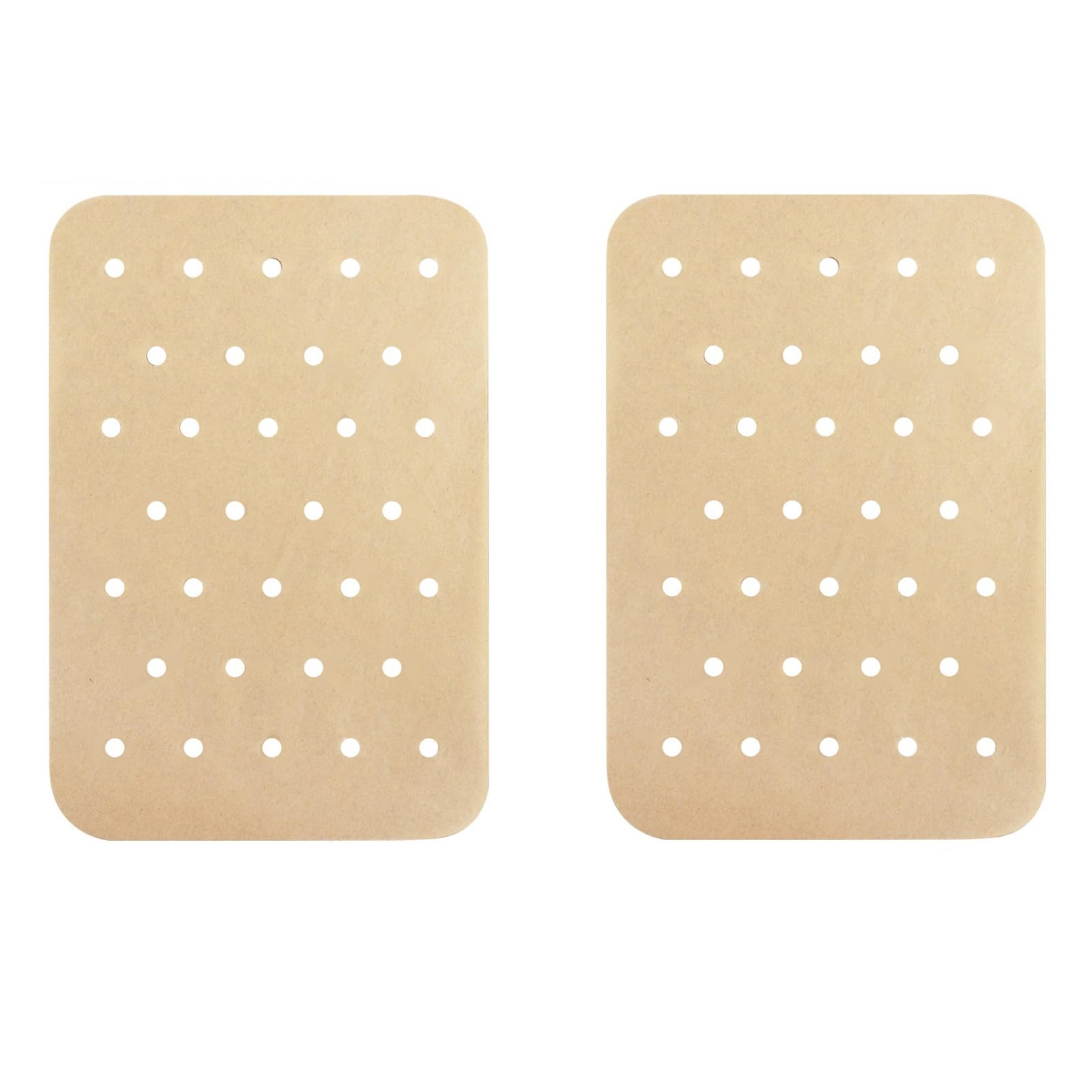 120 Pcs Nonstick Perforated Air Fryer Paper Liners - Compatible with Ninja Foodi Dual Air Fryer, DZ201 & DZ401 - Perfect for Healthy Cooking, Crispy Snacks & Easy Cleanup