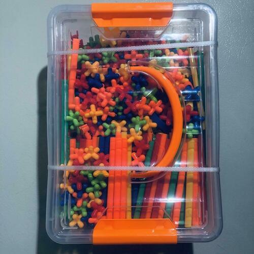 STEM Building Toys 600Pcs - Educational Construction Straw Set for Kids, Creative Engineering Learning Kit - Perfect for Classroom STEM Activities, Birthday Gifts & Family Bonding Time