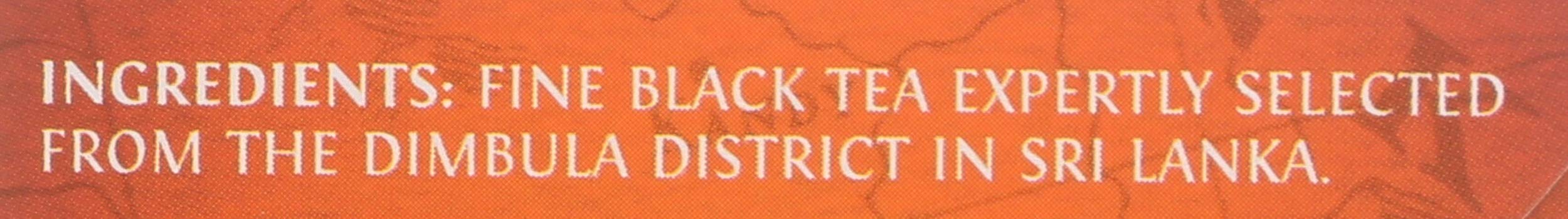 Twinings Ceylon Orange Pekoe Black Tea Bags - 20 Count | Premium Loose Leaf Tea Alternative for Breakfast, Afternoon Tea & Relaxation