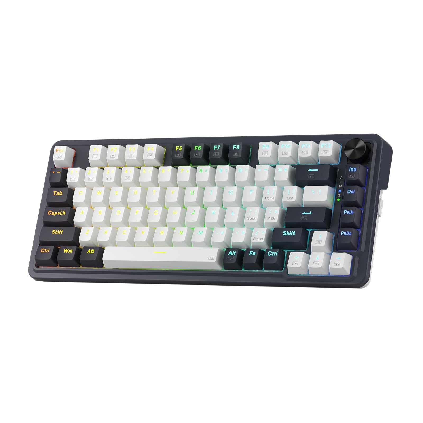 Redragon K673 PRO 75% Wireless RGB Gaming Keyboard | 3-Mode Hot-Swap Mechanical for PC Gaming
