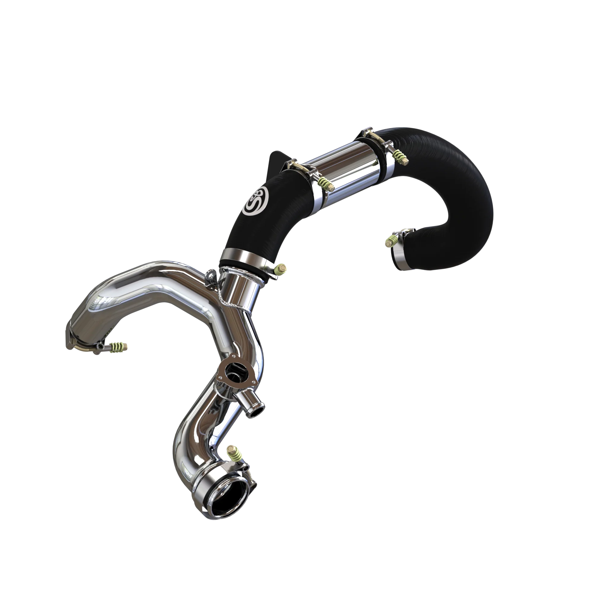 2024 Ford Explorer ST & Lincoln Aviator Performance Intercooler Pipe Upgrade - High Flow Aluminum Turbo Pipe Replacement for Enhanced Engine Cooling - Perfect for Off-Roading & Towing