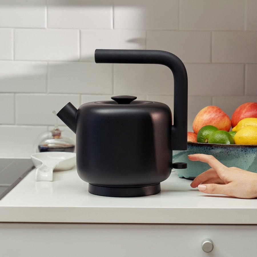 Fellow Clyde Electric Kettle - Fast Boiling Stainless Steel Water Kettle with Temperature Control - Perfect for Coffee, Tea & Home Office Use
