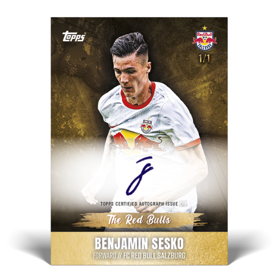 Topps FC RB Salzburg Official Team Set 22/23 Single Pack - Collectible Soccer Trading Cards for Fans & Collectors - Perfect for Gifts, Display, and Trading