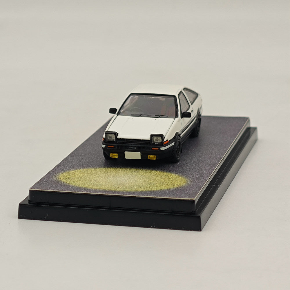 1/64 Scale Toyota Sprinter Trueno GT Apex (AE86) Initial D Diecast Model Car - Hobby Japan HJ641052DC - Perfect for Collectors, Display, and Anime Fans